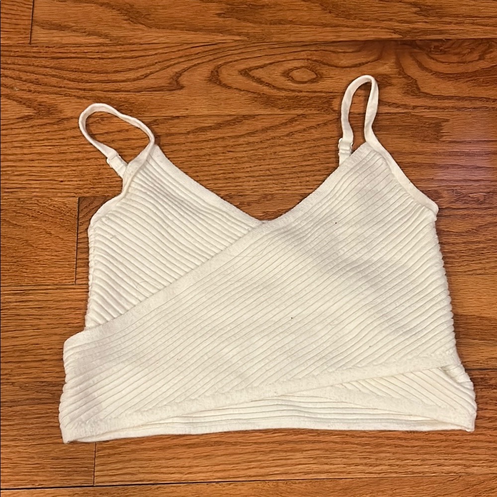 White Knit Women’s Top